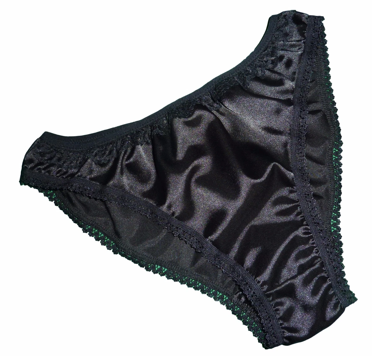 Black satin panties deals