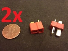 2 PAIRS DEANS ULTRA T-STYLE Connector Plugs Female Male Lipo Battery c3