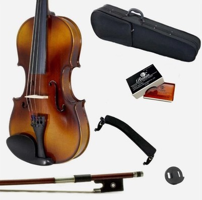 SKY 1/8 Size Student Violin w Case Bow Shoulder Rest Rosin *GREAT GIFT PACKAGE*