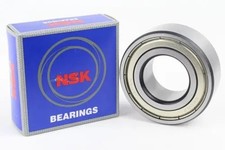 NSK 6000 2Z Metal Shielded Deep Groove Ball Bearing 10x26x8mm