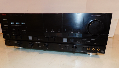 ALPINE/LUXMAN LV-117 ステレオアンプ Luxman LV-117 Integrated Stereo Amplifier Working for Repair
