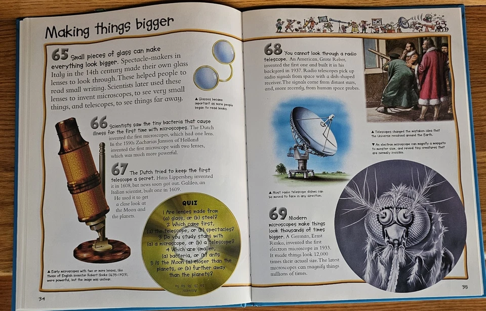 Hardback Book 100 thing you should know about INVENTIONS by Duncan Brewer 48pgs - Image 3 of 4