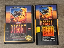 Desert Strike Return to the Gulf Sega Genesis Complete CIB Authentic Good Shape