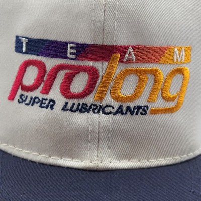 Vintage Team Prolong Super Lubricants Racing Embroidered Hat Cap adjustable