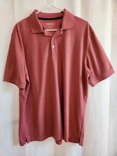 Crown & Ivy Men's Dri Fit Polo Preppy Shirt Size Large EUC