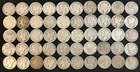 50 MERCURY DIME LOT .90% SILVER md1