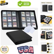 9-Pocket Toploader Binder, Clovecat  Card Book， Holds 252 Trading Card with 2...