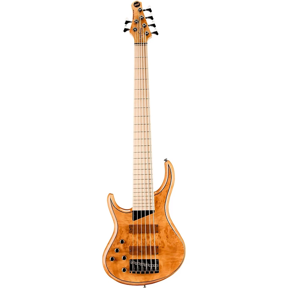 MTD Kingston Z6 6-String Left-Handed Maple Fingerboard Electric Bass Natural - Image 3 of 4