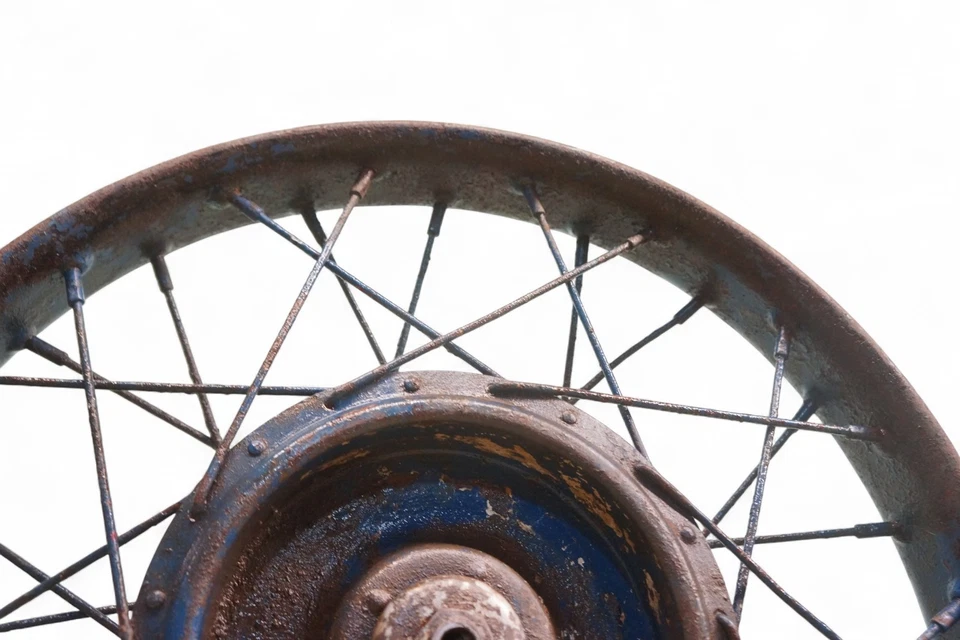 Harley RL R 1933 VL WL Flathead Knucklehead 45 JD OEM *2901 rueda delantera Foto 3 de 4