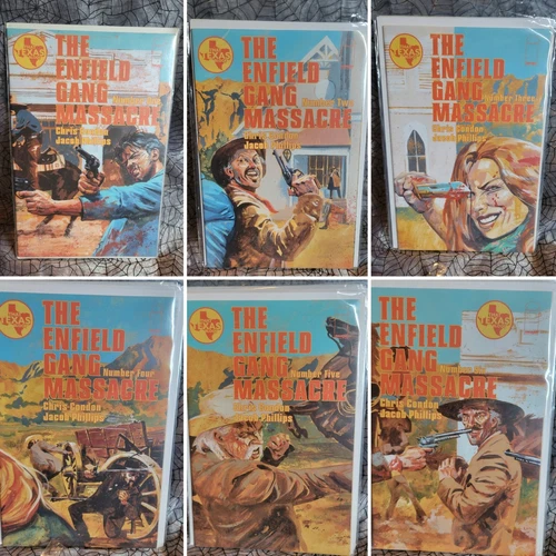 That Texas Blood The Enfield Gang Massacre #1 2 3 4 5 6 Image Comics 2023 Series
