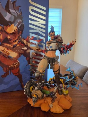 Overwatch 2 Junker Queen Premium Statue Blizzard Entertainment Rare Limited