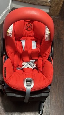 Cybex Aton 2 Sensorsafe, Lavastone Red And Black