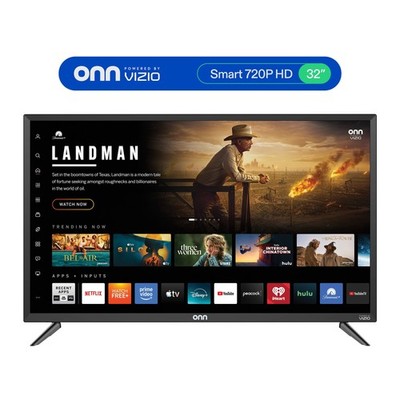 onn 32'' 720P HD Smart TV Powered by VIZIO WiFi Streaming Television 32S2V1
