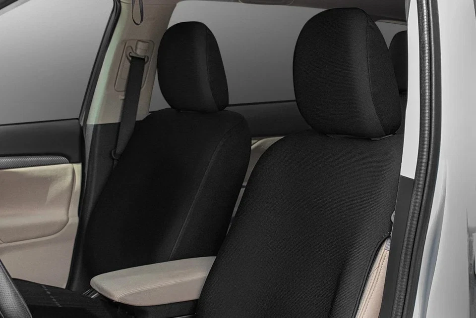 For Dodge Ram 2500 Van 97-03 Kingston 1st Row Black Custom Seat Covers Foto 2 de 4