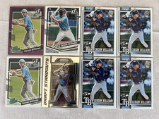 Carson Williams ROOKIE CARD LOT TAMPA BAY RAYS RC 8 Cards