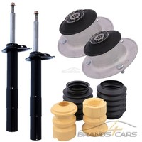 Atec 2X StoßDÄMpfer GAS Vo+Domlager UND PROTECTION-KITSATZ FÜR BMW 5-ER E39