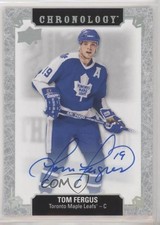 2018-19 Upper Deck Chronology Franchise History Tom Fergus #FH-TO-TF Auto 07pz