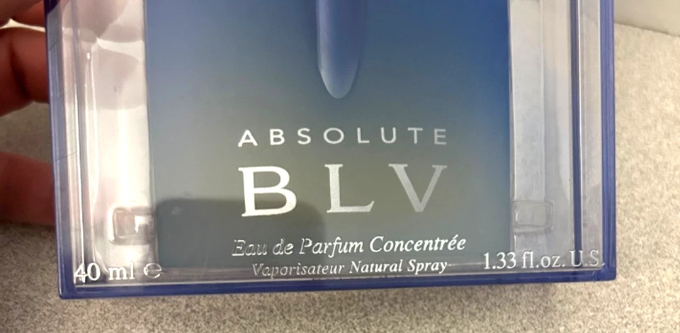 Bvlgari Absolute BLV Edp Concentree EDICIÓN ESPECIAL 1,33 OZ spray en caja Foto 4 de 4