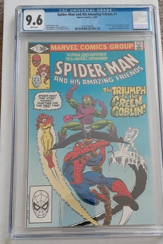 SPIDER-MAN and HIS AMAZING FRIENDS 1 CGC 9.6 NM+