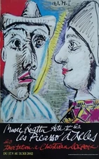 Pablo Picasso Poster Museum Reattu 2012 Christian Lacroix Exhibition Arles 