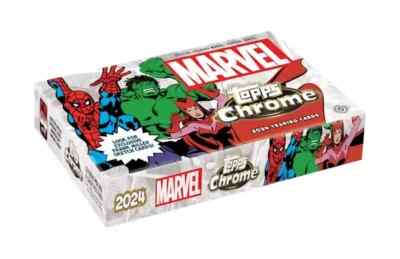 TOPPS Chrome Marvel Pick Your Card Base 2024 (#1- #150) All Cards