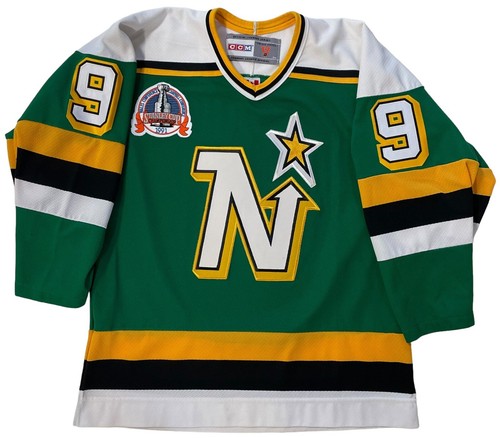 MIKE MODANO SIGNED & INSCRIBED CCM NORTH STARS 1991 STANLEY CUP JERSEY PSA COA - Picture 2 of 5