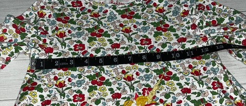 Mini Boden Big Appliqué Jersey Ivory Autumn Berry Unicorn Dress Girls 7 8 - Picture 7 of 7