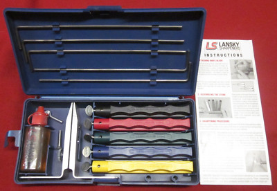 Lansky Deluxe 5-Stone Sharpening System - Instructions Included