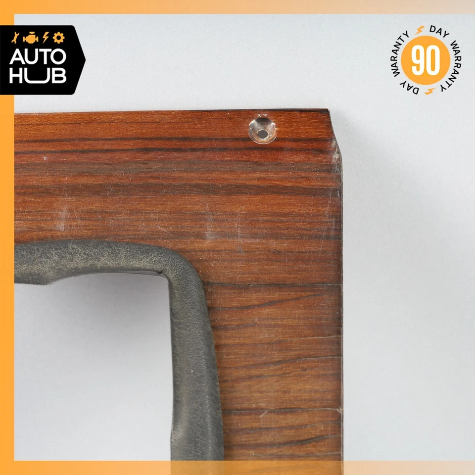 72-81 Mercedes R107 380SL 450SLC Center Console Shifter Trim Bezel Wood OEM - Image 3 of 4