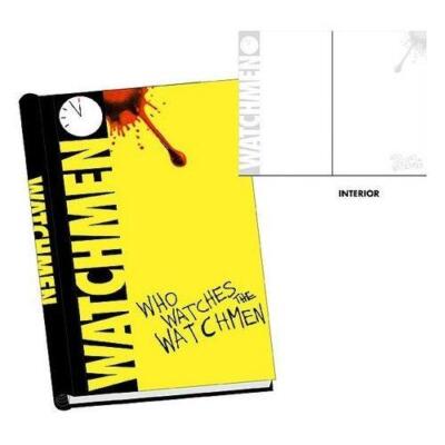 NECA: WATCHMEN - JOURNAL BLOODY WHO WATCHMEN THE WATCHMEN - AU