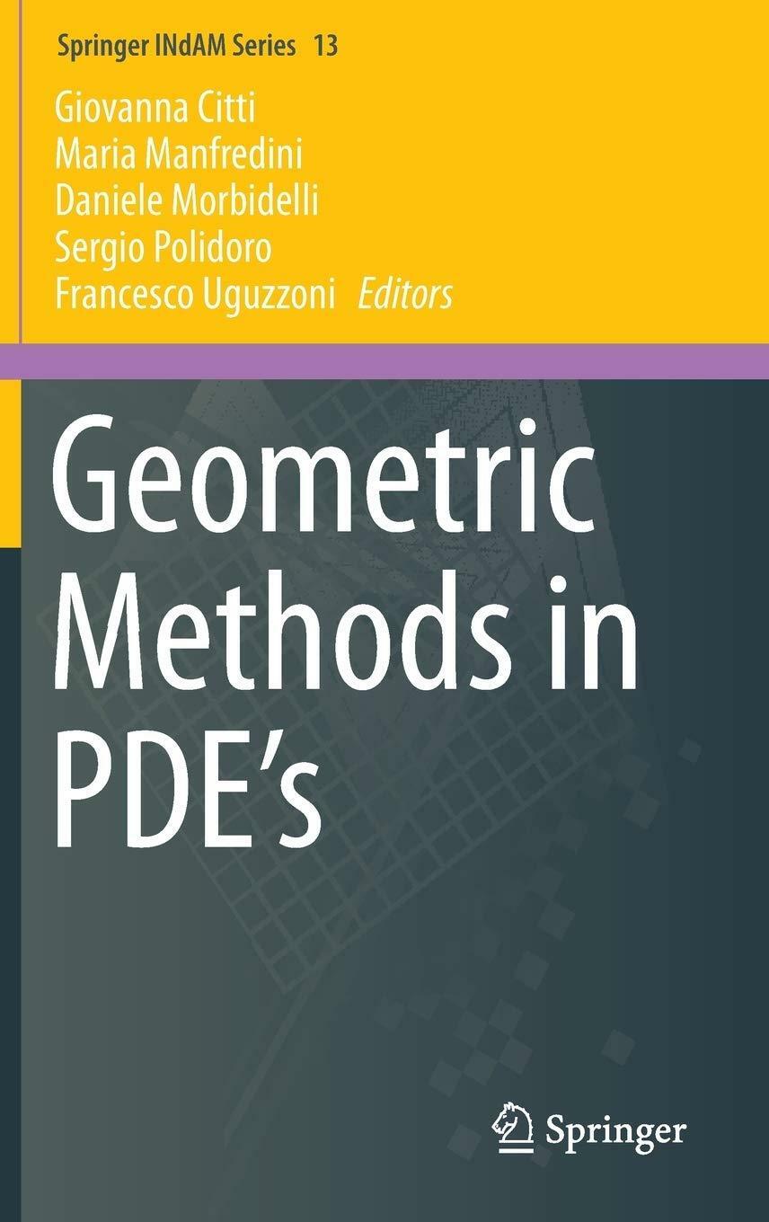 Thumbnail - Geometric Methods In Pde's