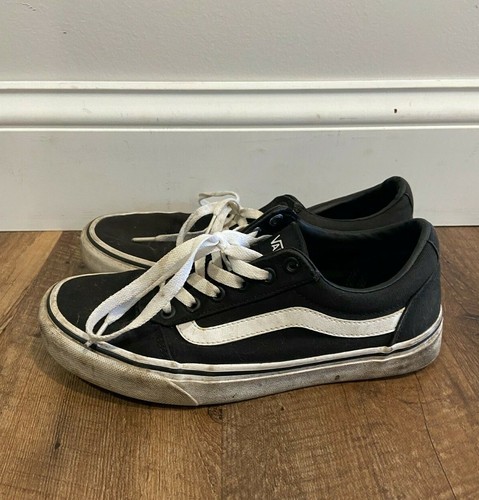 black vans womens size 8