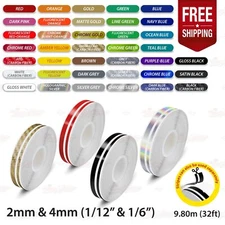 Roll PIN STRIPE Car PinStriping DIY Trim Line Adhesive TAPE Decal Vinyl Stickers