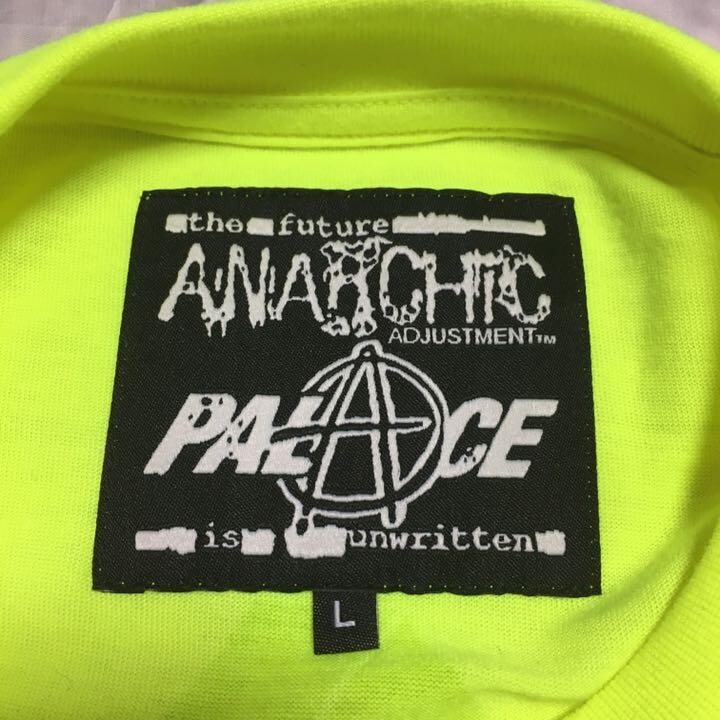 Anarchic Adjustment X Palace skateboard collaboration T-shirt Rare