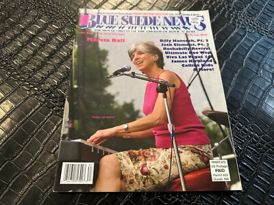 #83 2008 BLUE SUEDE NEWS music magazine MARCIA BALL