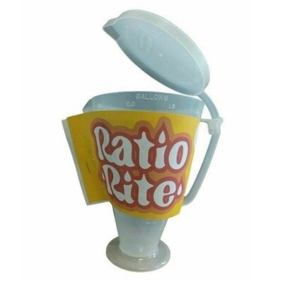 Ratio Rite  RRC-1/RRL-1 - Gas/Oil 2 Stroke Mixing Container w/ Lid