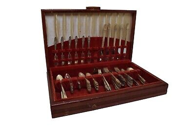 1847 Rogers Bros First Love Flatware Silverplate Set 109 1847 Rogers Bros First Love Flatware Silverplate Set 109