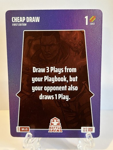 2024 Bo Jackson Battle Arena #BPL-25 Cheap Draw Play Foil Play First Edition