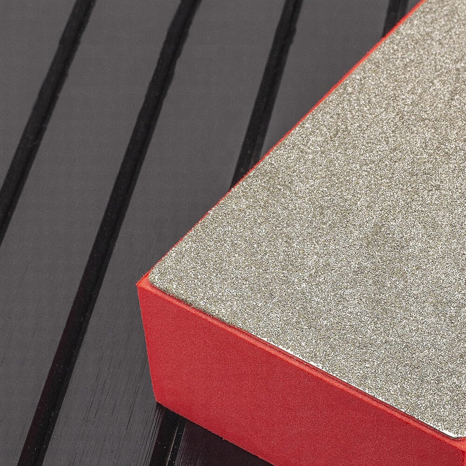 Diamond Hand Polish Pad 90x55mm Tile Glass Abrasive Grinding Block Pads