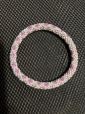 1 SET - Bracelet- Made in NEPAL - 100 Handmade seed beaded Bangle Gift