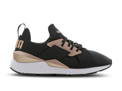 puma muse black gold