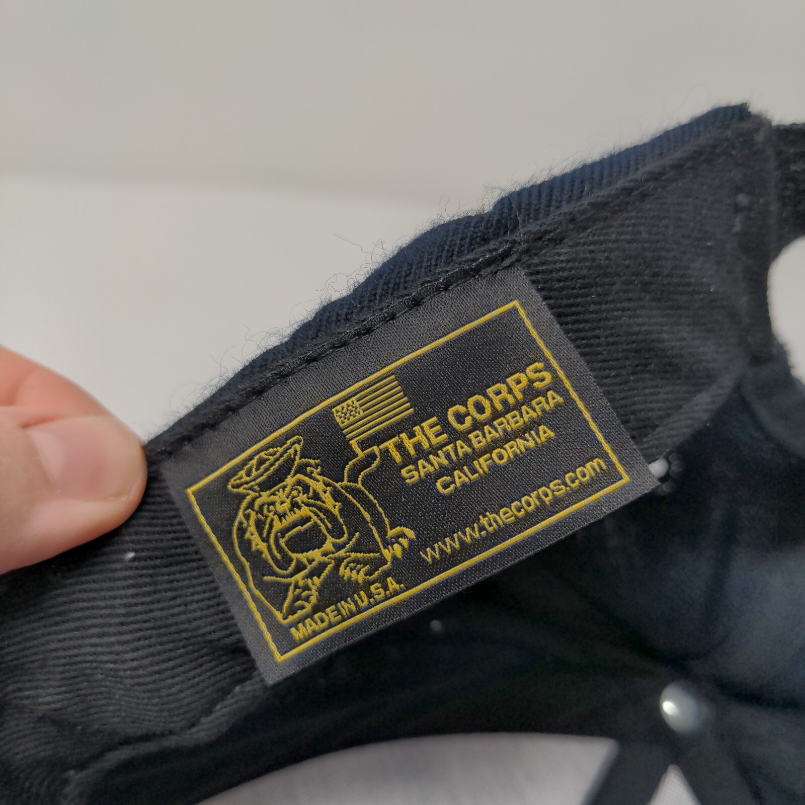 USS Constitution Old Ironsides Strapback Hat Blue… - image 8