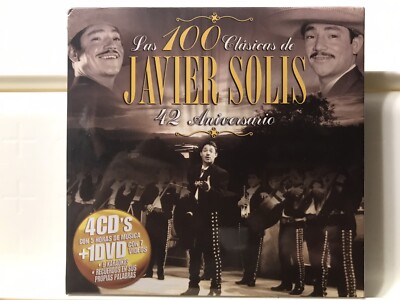 Rare 4cd & Dvd Javier Solis 100 Clasicas 42 Aniversario Renunciacion Granada