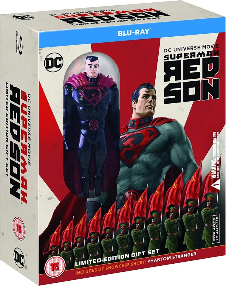 Superman Red Son (Blu-ray, Limited Edition Gift Set, 2020) - Brand New & Sealed - Image 2 of 3