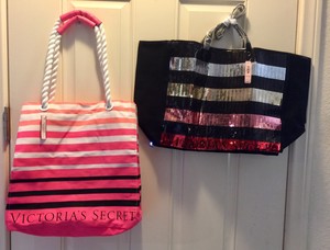 victoria secret bling tote bag