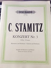 C. Stamitz Konzert Nr 3 for Clarinet and Orchestra B-flat major