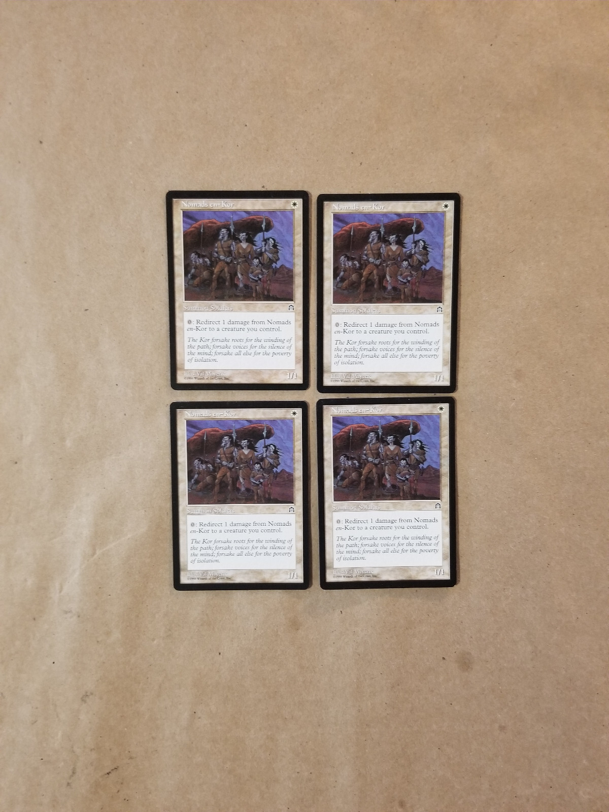 MTG Magic Stronghold 4 Nomads en-Kor (NM/MINT)