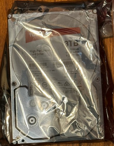 Toshiba P-300 3TB SATA 6Gb/s 7200rpm 3.5" Internal Hard Drive TESTED - Picture 2 of 4