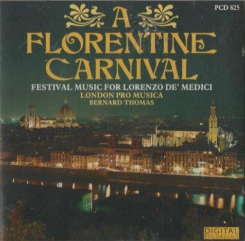A Florentine Carnival CD NUOVO