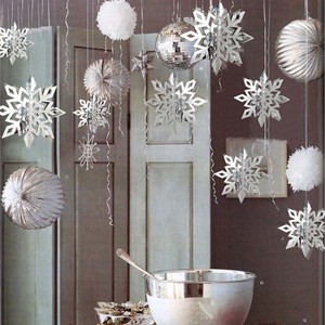 Snowflakes Snow Flake Christmas Tree Ornament Window Ceiling